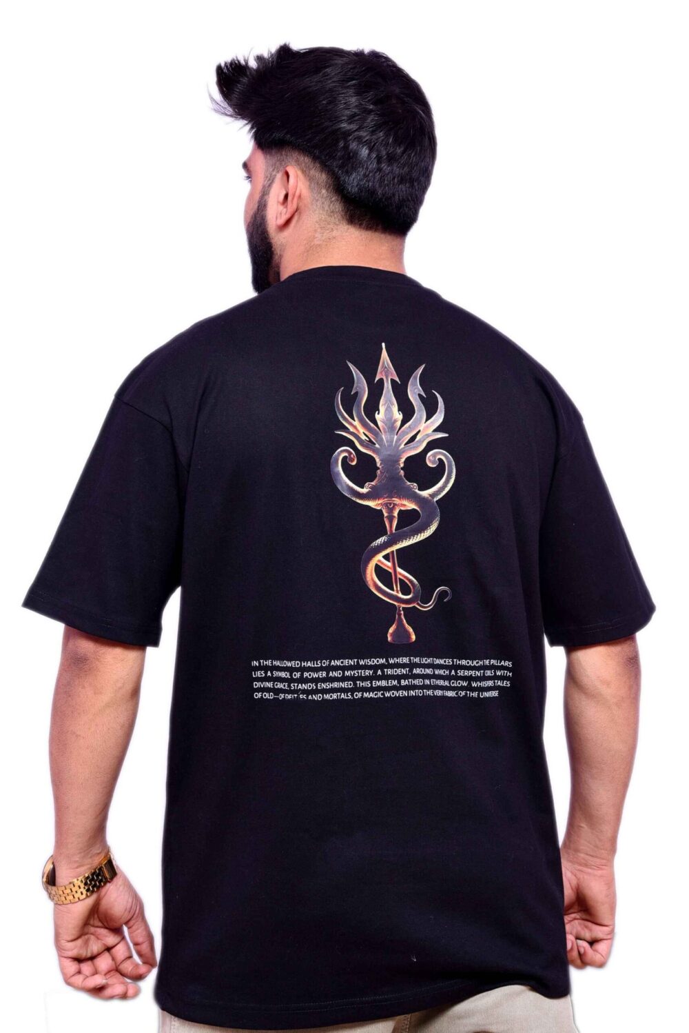 Dryfit T-Shirt with Snake Design