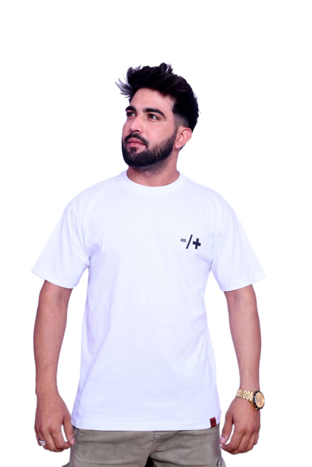 Positive Impact: The Fading Negative Typographic Tee - Image 2