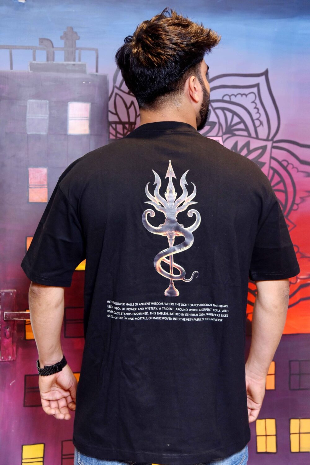 Dryfit T-Shirt with Snake Design - Image 3